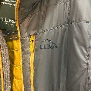 NWT LL BEAN Pimaloft Packable Down Jacket